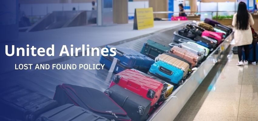 united airlines luggage lost and found policy
