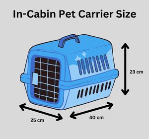 SAS Airlines In-Cabin Pet Carrier Size