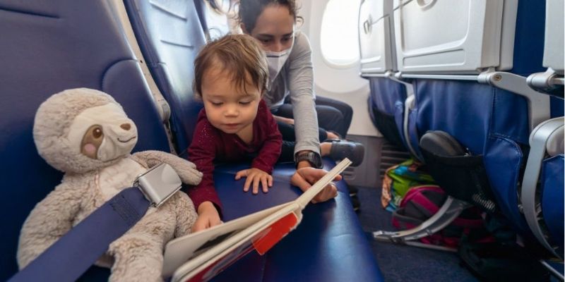 children on aer lingus flight