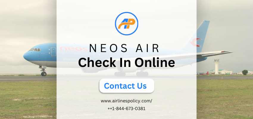Web Check in Neos Air Online, Airplinespolicy